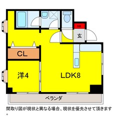 四街道駅 徒歩8分 3階の物件間取画像